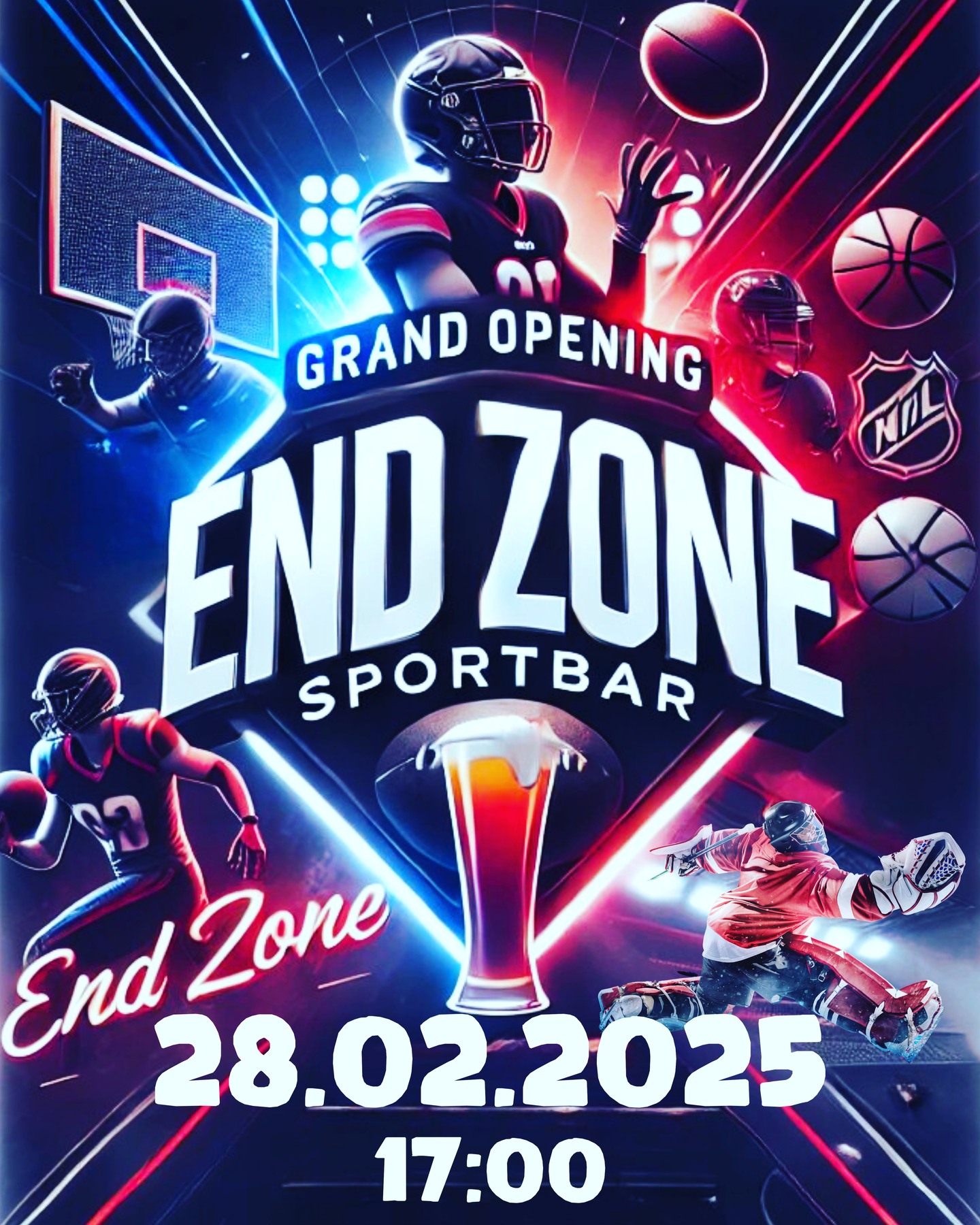 END ZONE Grand Opening